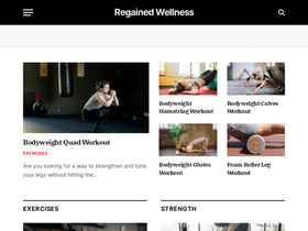 'regainedwellness.com' screenshot