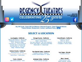 'regencymovies.com' screenshot