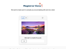 'registrarcorp.com' screenshot
