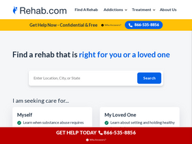 'rehab.com' screenshot