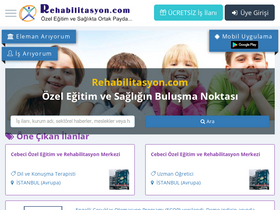 'rehabilitasyon.com' screenshot