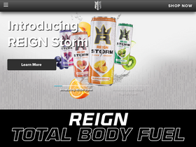'reignbodyfuel.com' screenshot