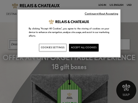 'relaischateaux.com' screenshot