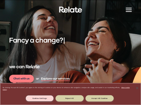 'relate.org.uk' screenshot