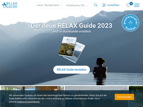 'relax-guide.com' screenshot