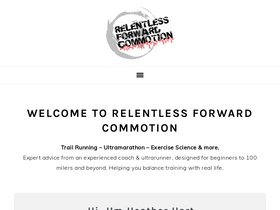 'relentlessforwardcommotion.com' screenshot
