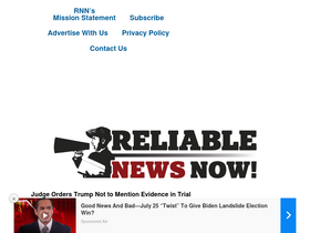 'reliablenewsnow.com' screenshot