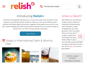 'relish.com' screenshot