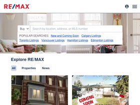 'remax.ca' screenshot