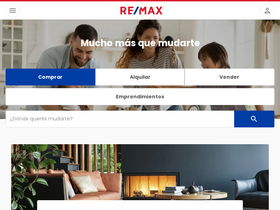 'remax.com.ar' screenshot