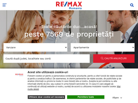 'remax.ro' screenshot
