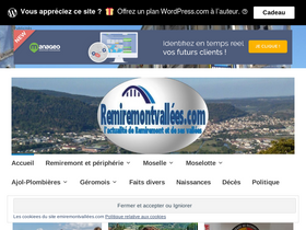 'remiremontvallees.com' screenshot