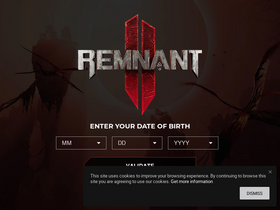 'remnantgame.com' screenshot