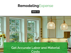 'remodelingexpense.com' screenshot
