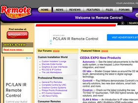'remotecentral.com' screenshot