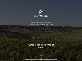 'remymartin.com' screenshot