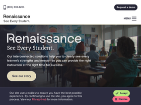 'renaissance.com' screenshot