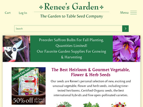 'reneesgarden.com' screenshot