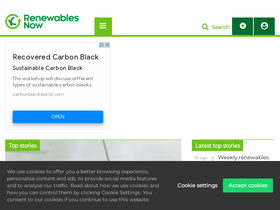 'renewablesnow.com' screenshot