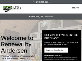 'renewalbyandersen.com' screenshot