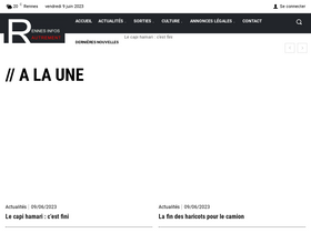 'rennes-infos-autrement.fr' screenshot