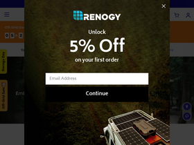 'renogy.com' screenshot