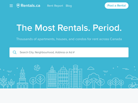 'rentals.ca' screenshot