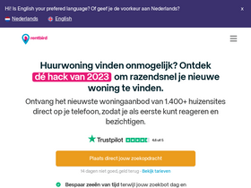 'rentbird.nl' screenshot