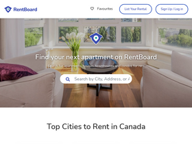 'rentboard.ca' screenshot