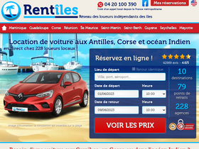 'rentiles.fr' screenshot