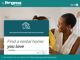 'rentprogress.com' screenshot
