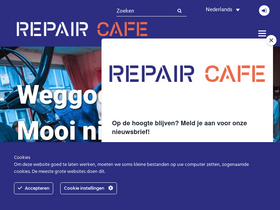 'repaircafe.org' screenshot