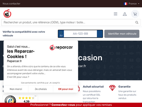 'reparcar.fr' screenshot