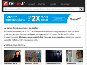 'replay.fr' screenshot