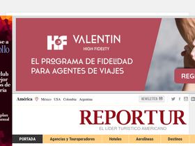 'reportur.com' screenshot