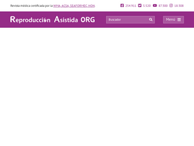 'reproduccionasistida.org' screenshot