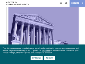 'reproductiverights.org' screenshot