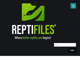'reptifiles.com' screenshot