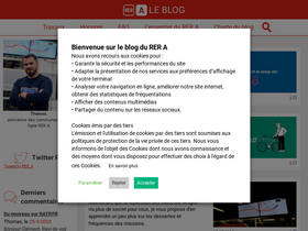 'rera-leblog.fr' screenshot