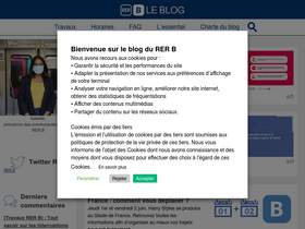 'rerb-leblog.fr' screenshot