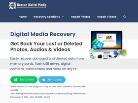 'rescuedigitalmedia.com' screenshot
