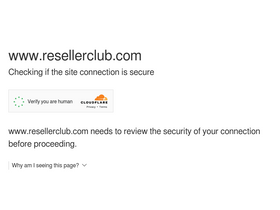 'resellerclub.com' screenshot