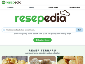 'resepedia.id' screenshot