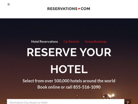 'reservations.com' screenshot
