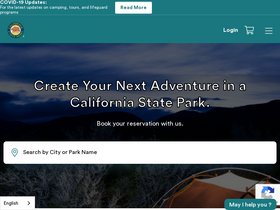 'reservecalifornia.com' screenshot