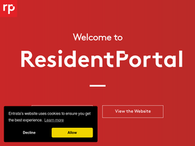 'residentportal.com' screenshot