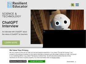 'resilienteducator.com' screenshot