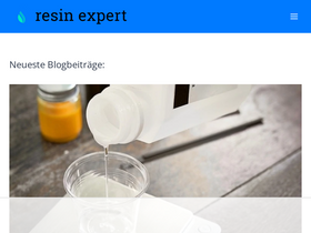 'resin-expert.com' screenshot
