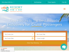 'resortforaday.com' screenshot