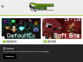 'resource-packs.com' screenshot